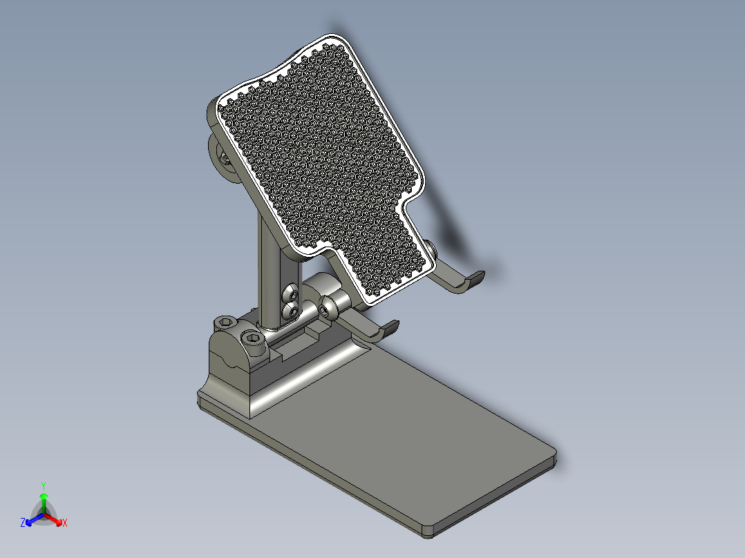 手机支架97正等轴测图