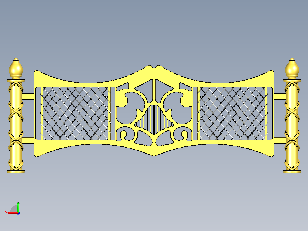 安全围栏（安全工程）后视图