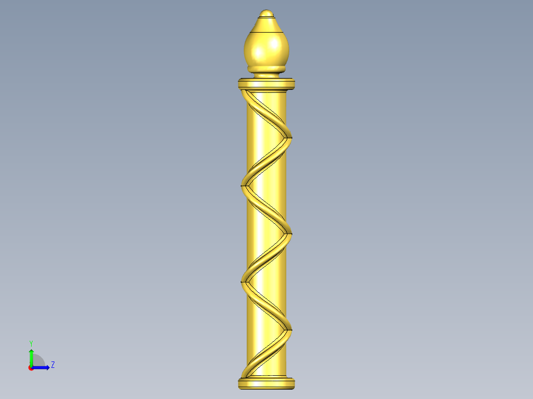 安全围栏（安全工程）左视图