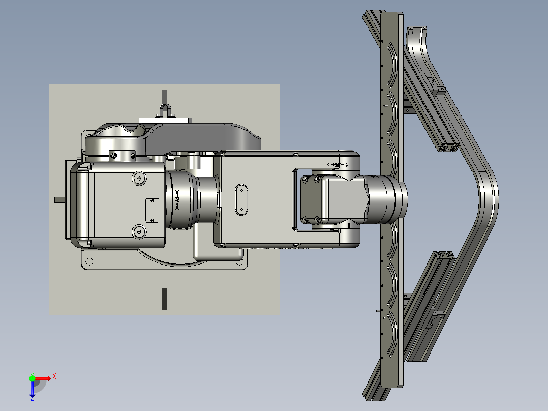 BRTIRUS0805A新款小红人方案模型F俯视图