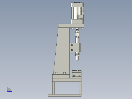压垫圈工位总装左视缩略图