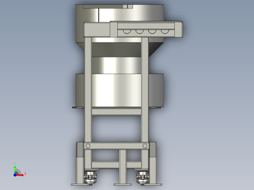 KG2023005-01-01-00振动盘及小车装配体前视缩略图