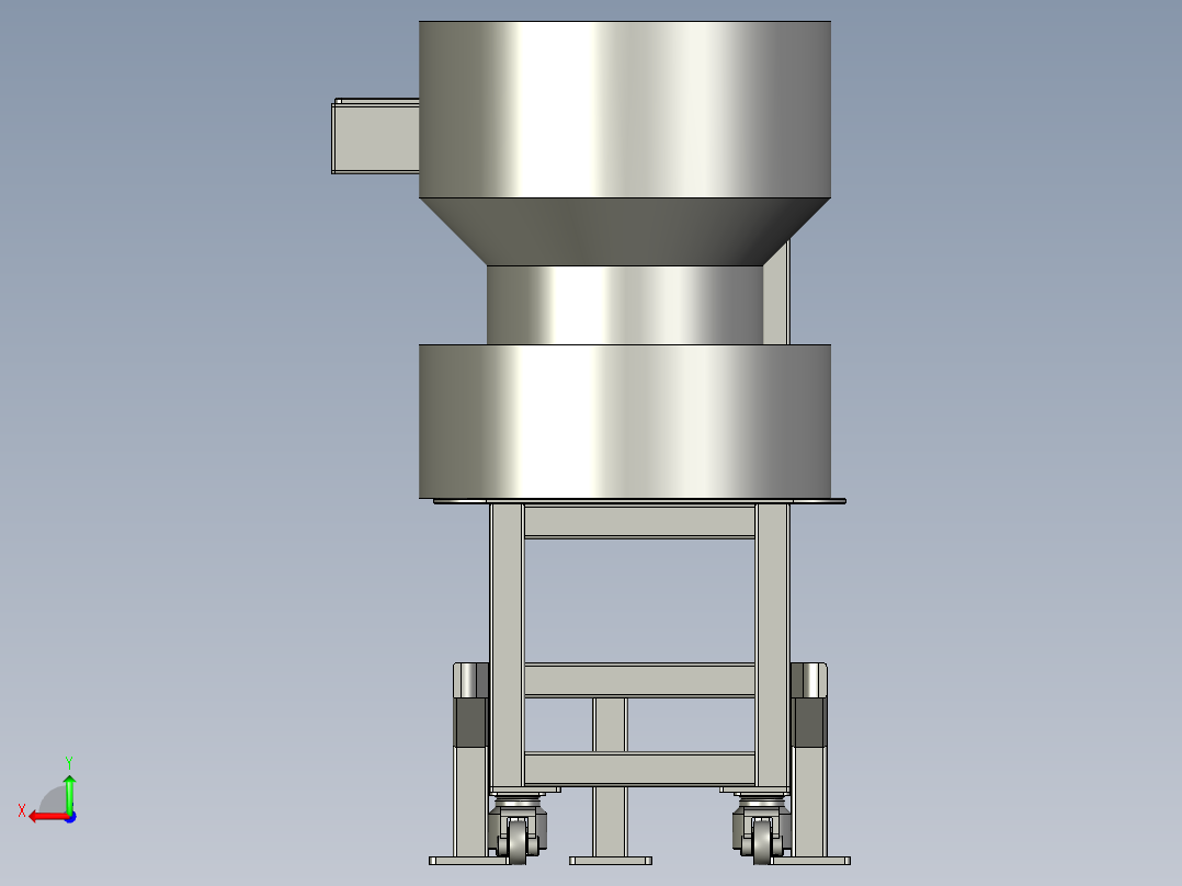 KG2023005-01-01-00振动盘及小车装配体后视图