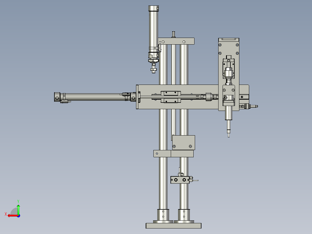 CCDJS弹簧缓冲上料后视图