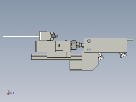 顶升模组左视缩略图