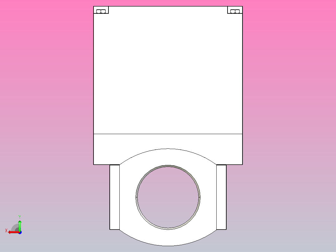 QJQL系列二位二通气控流体控制阀[Q22JQL(G)-L32]后视图