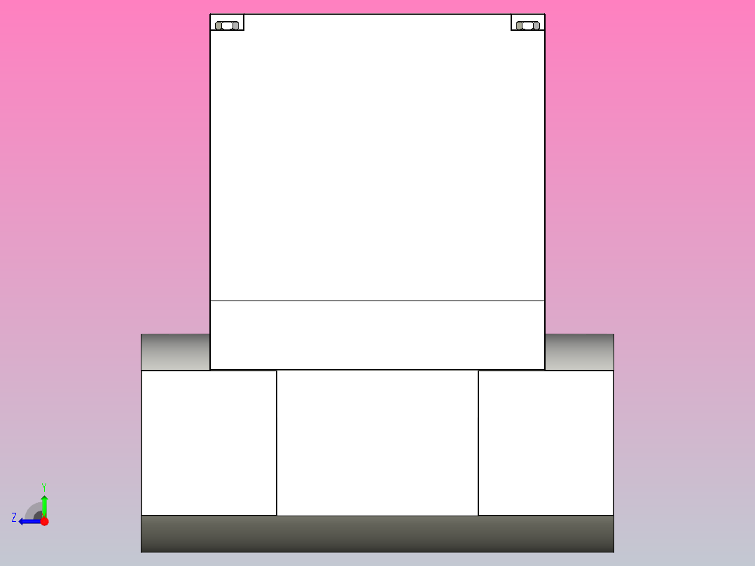 QJQL系列二位二通气控流体控制阀[Q22JQL(G)-L32]右视图