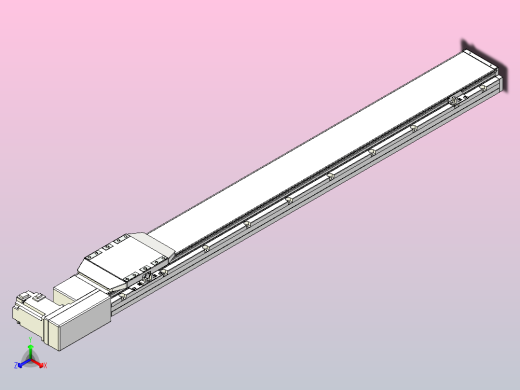 机器人皮带驱动直线轴TPA-GCB-150-P80-L1100-QR-M75-N3