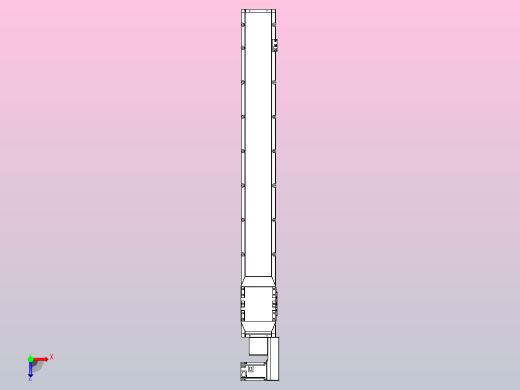 机器人皮带驱动直线轴TPA-GCB-150-P80-L1100-QR-M75-N3俯视缩略图