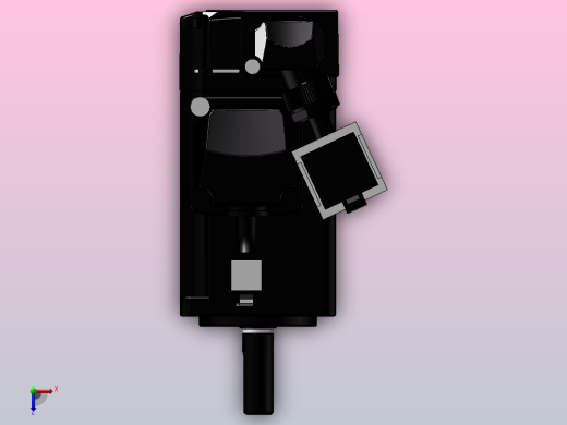 台达电机 ECM-B3L-C20401RS1（100w低惯量无刹车增量型）俯视缩略图