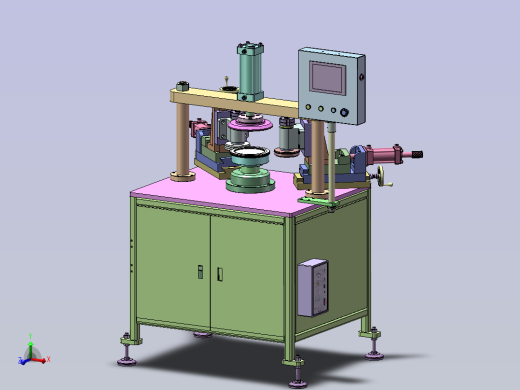 立式自动旋压机