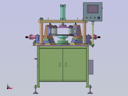 立式自动旋压机前视缩略图
