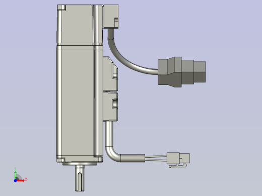 ECMA-CX0401HS-40框號系列機種-100W低慣量系列前视缩略图