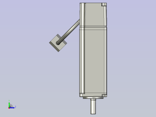 ECMA-CX0401HS-40框號系列機種-100W低慣量系列左视缩略图