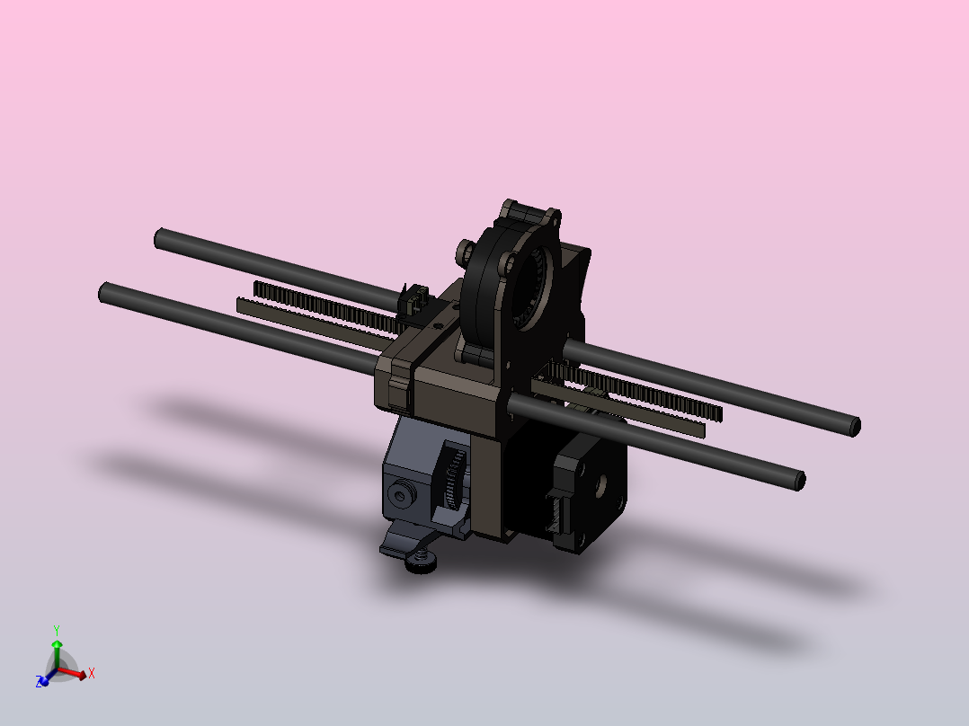 热端运输器主视图