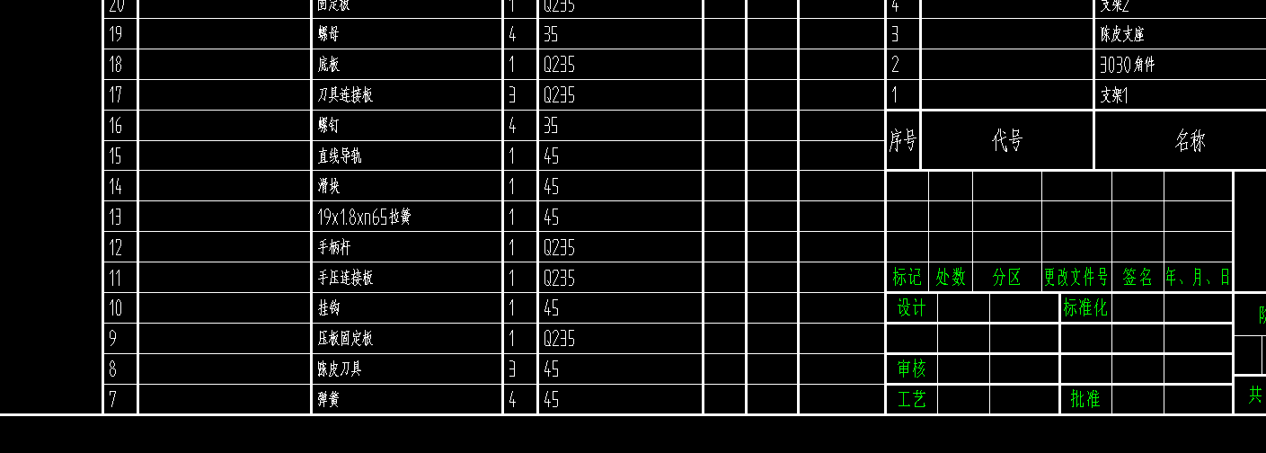 陈皮开皮器CAD