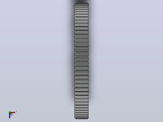 标准型模数1.5直齿轮压力角20°_GSDHC-1.5-80-15-dc16-A俯视缩略图