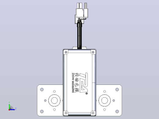 轻载电动缸TPA-ESR25-1002C-L350-MR-QDX-W-P10-C3左视缩略图