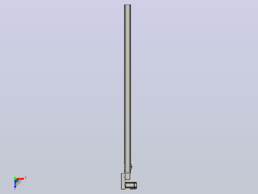 皮带直线轴半封闭可选导轨TPA-HNB-65S-90-L1550-ML-Y-P10-N3俯视缩略图