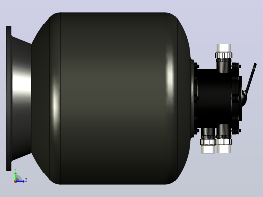 砂滤器KF-208左视缩略图
