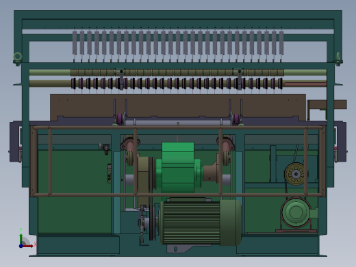 多条开坯机sw18可编辑前视缩略图