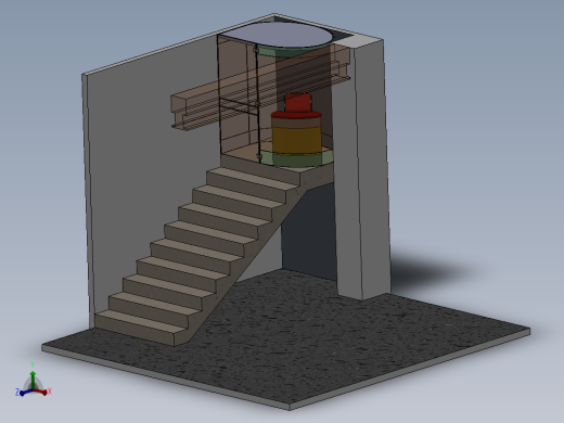 solidworks 公用电话亭外观设计