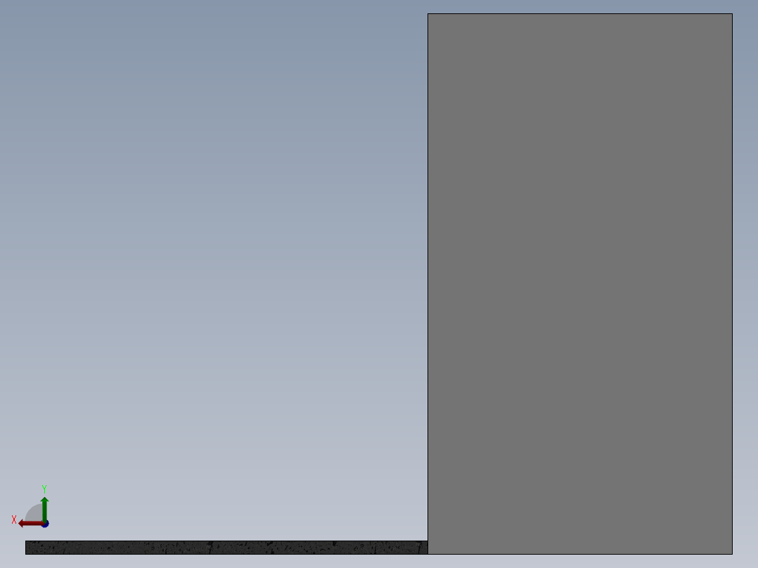 solidworks 公用电话亭外观设计后视图