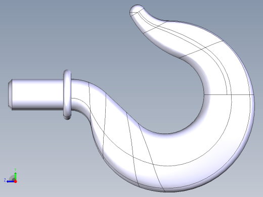 catia 吊钩右视缩略图