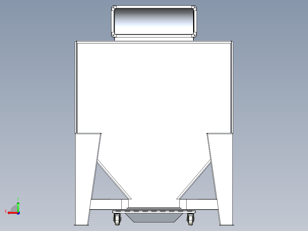 焊接和研磨台后视图