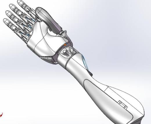 右手臂假肢 3D图纸 非标机械自动化3D三维图纸缩略图