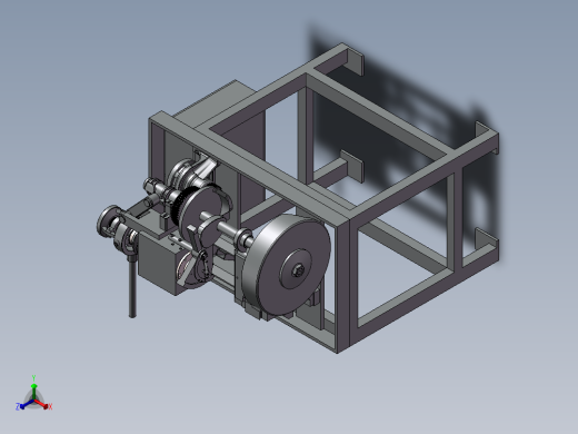 自动化机床设备正等轴测缩略图