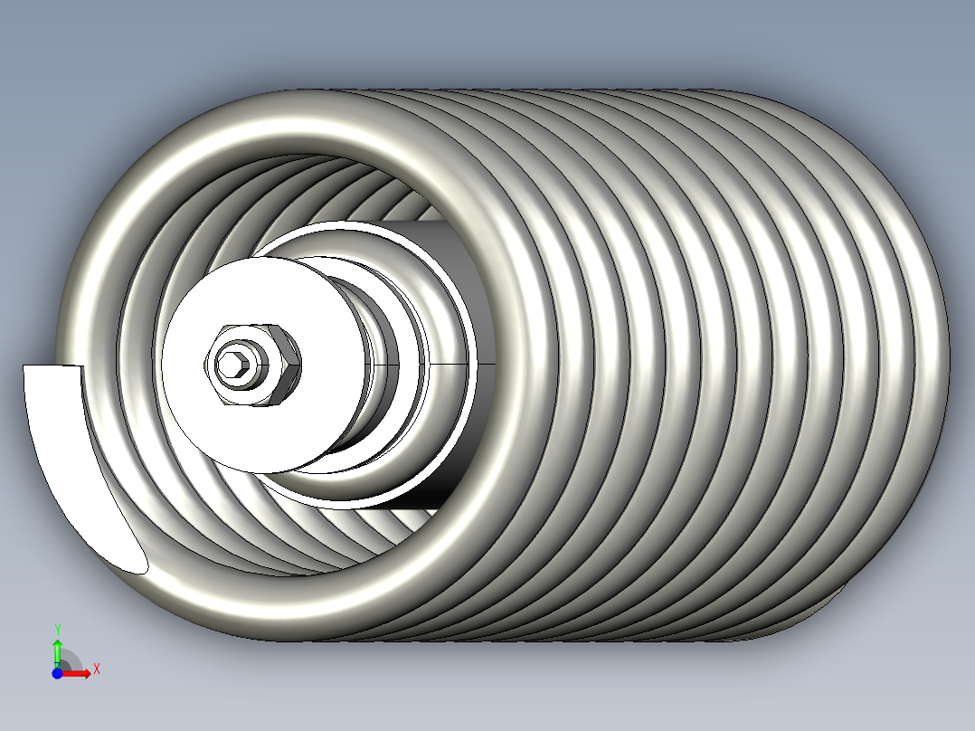 独立悬挂列车前视图