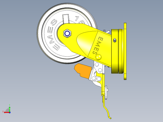 带刹车万向轮后视缩略图