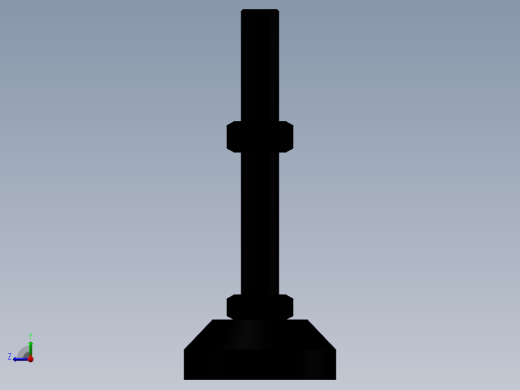 地脚杯M20-80-180（重载）右视缩略图