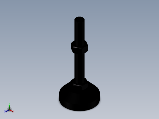 地脚杯M20-80-180（重载）正等轴测缩略图