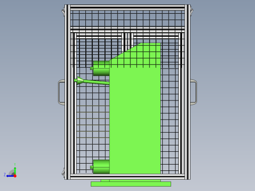 工业设备栅栏右视缩略图