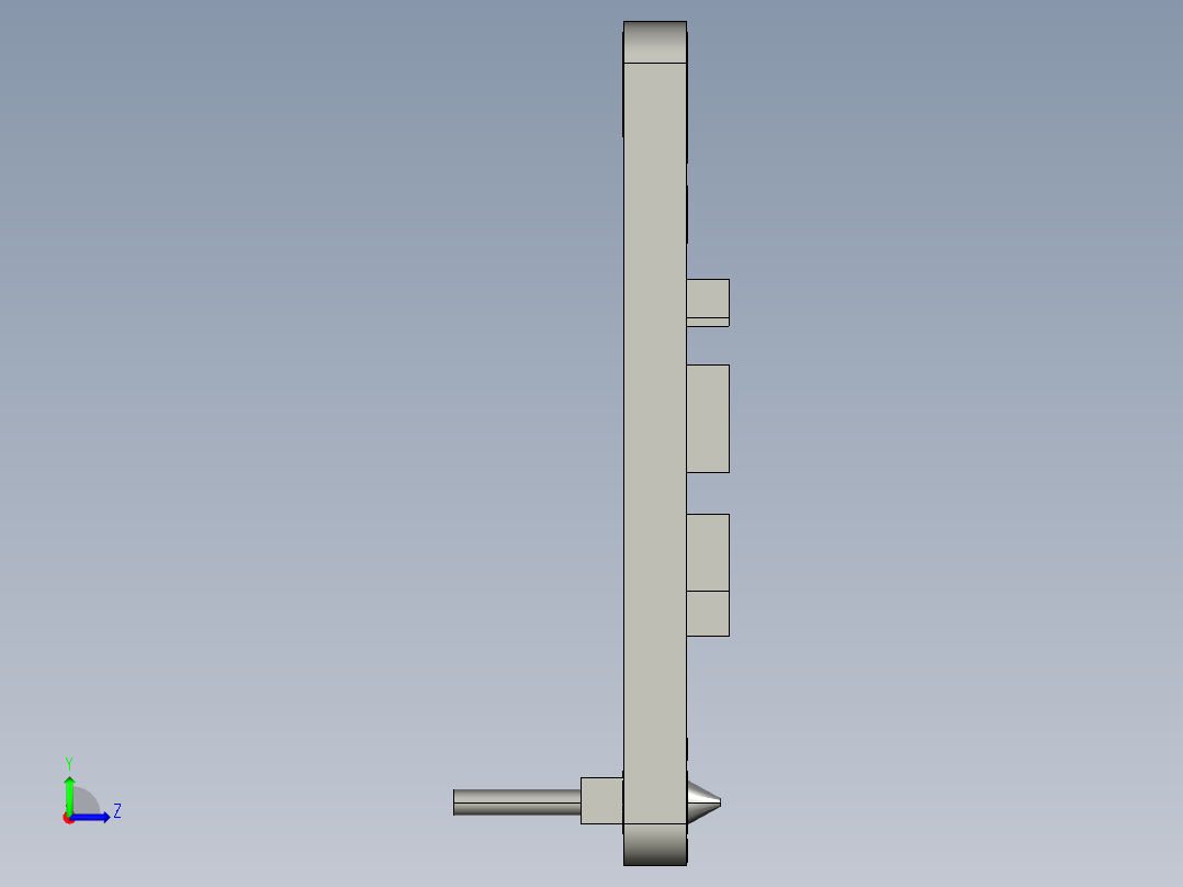 传感器 (22)左视图