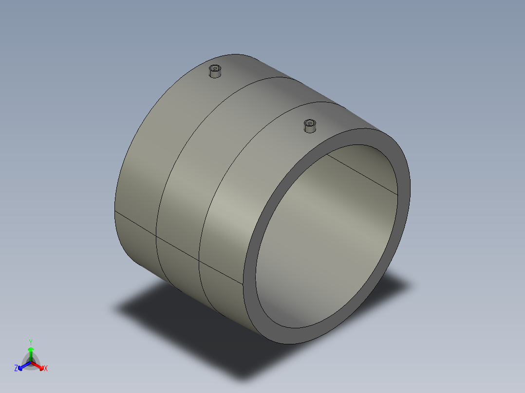 管箍正等轴测图