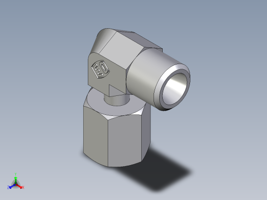 卡套式工业通用硬管接头EO_Standpipe_elbow_EVW06LOMDCF