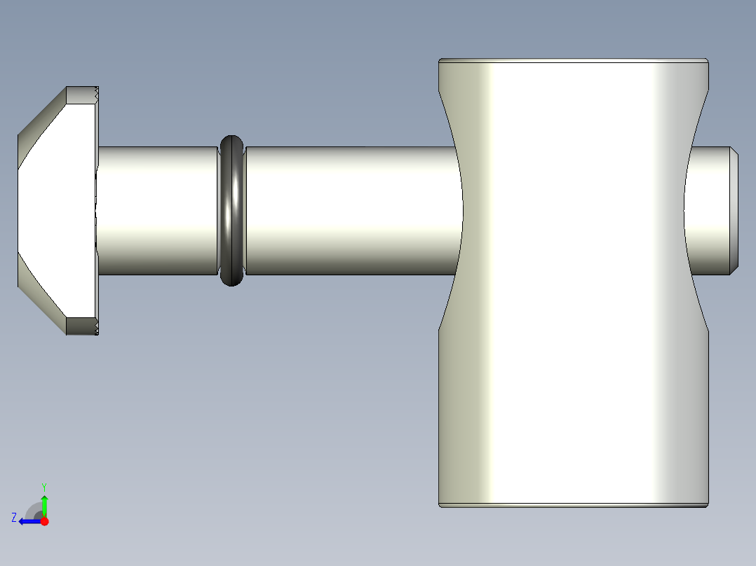 型材-BR 10-10 0_QUICK CONNECTOR KJN535057右视图