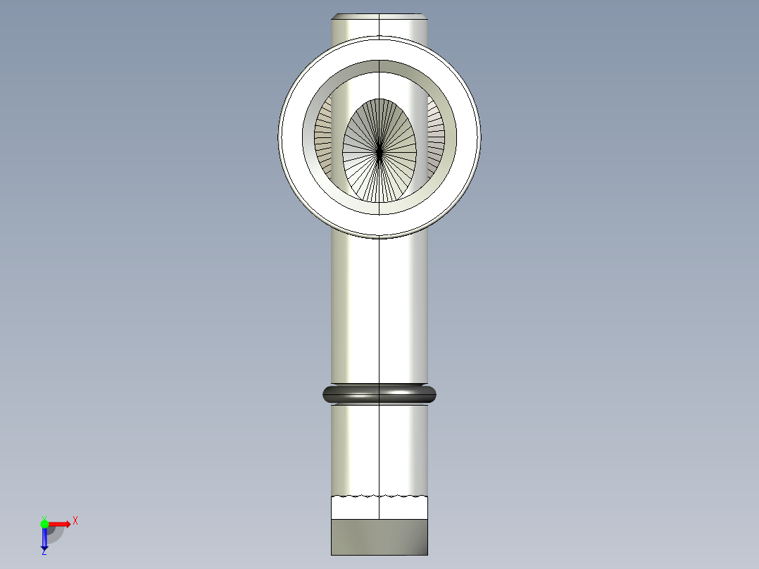 型材-BR 10-10 0_QUICK CONNECTOR KJN535057俯视图