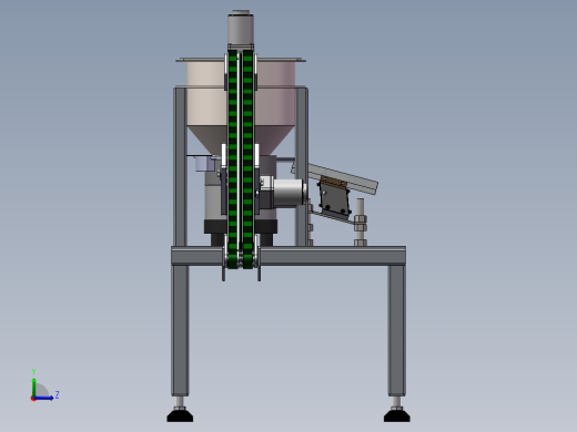 铁钉整理机设计 含论文左视缩略图