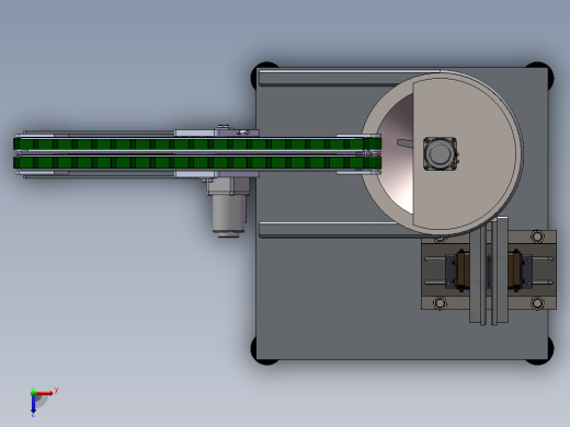 铁钉整理机设计 含论文俯视缩略图