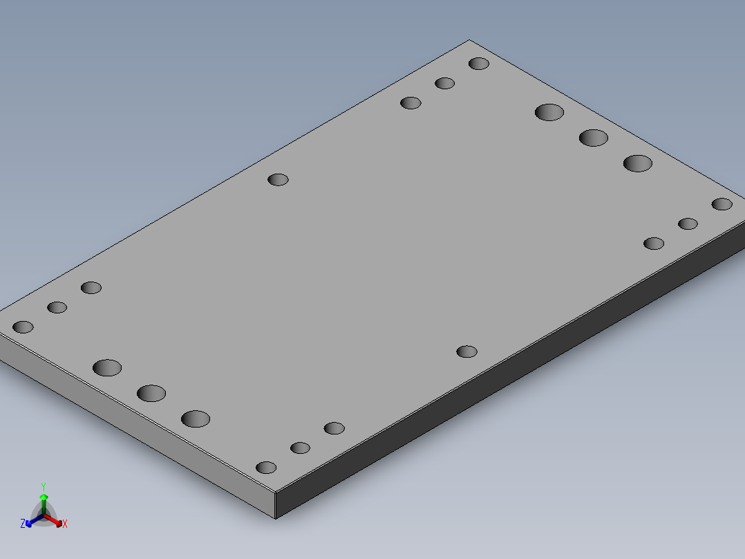 bottom clamping plate_pcs2b主视图