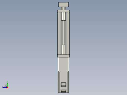 12VZ电动缸-VZ6D-S100-BC右视缩略图