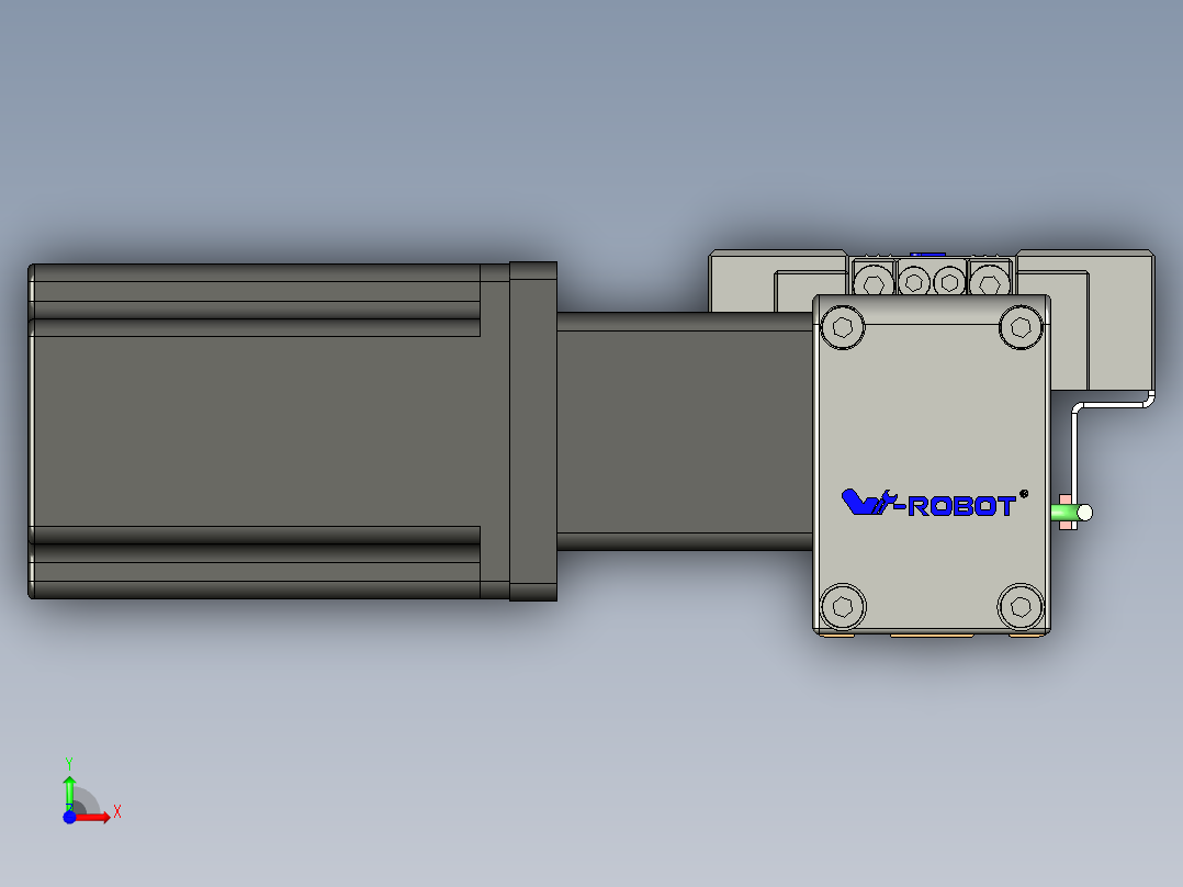 威洛博一般环境皮带-EB4-L80-S100-A1-57-MS3前视图