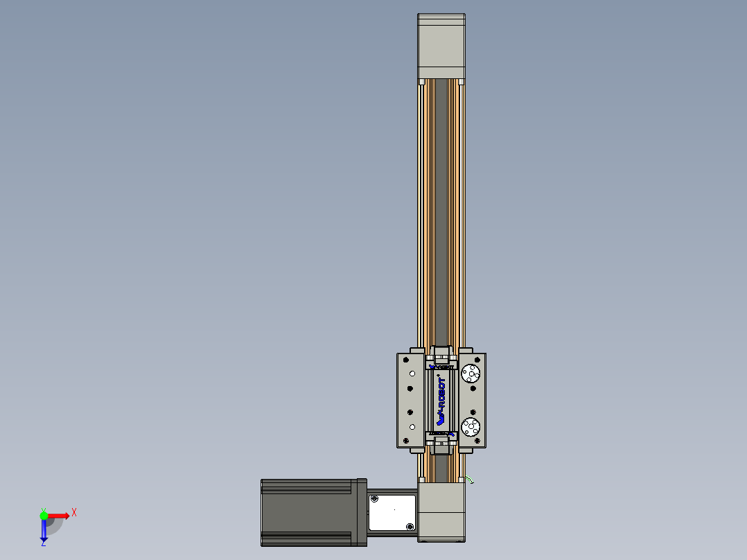 威洛博一般环境皮带-EB4-L80-S100-A1-57-MS3俯视图