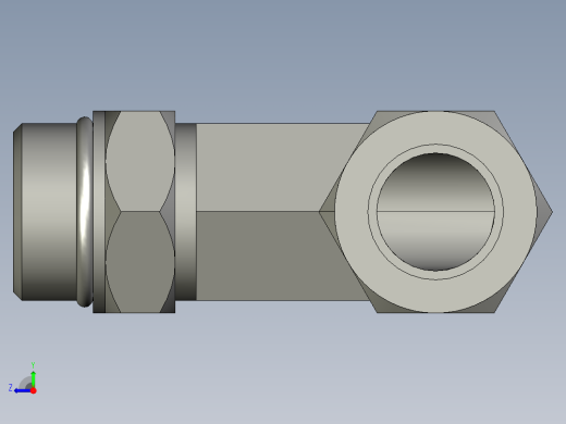 卡套式工业通用硬管接头16_cc5bu-s右视缩略图
