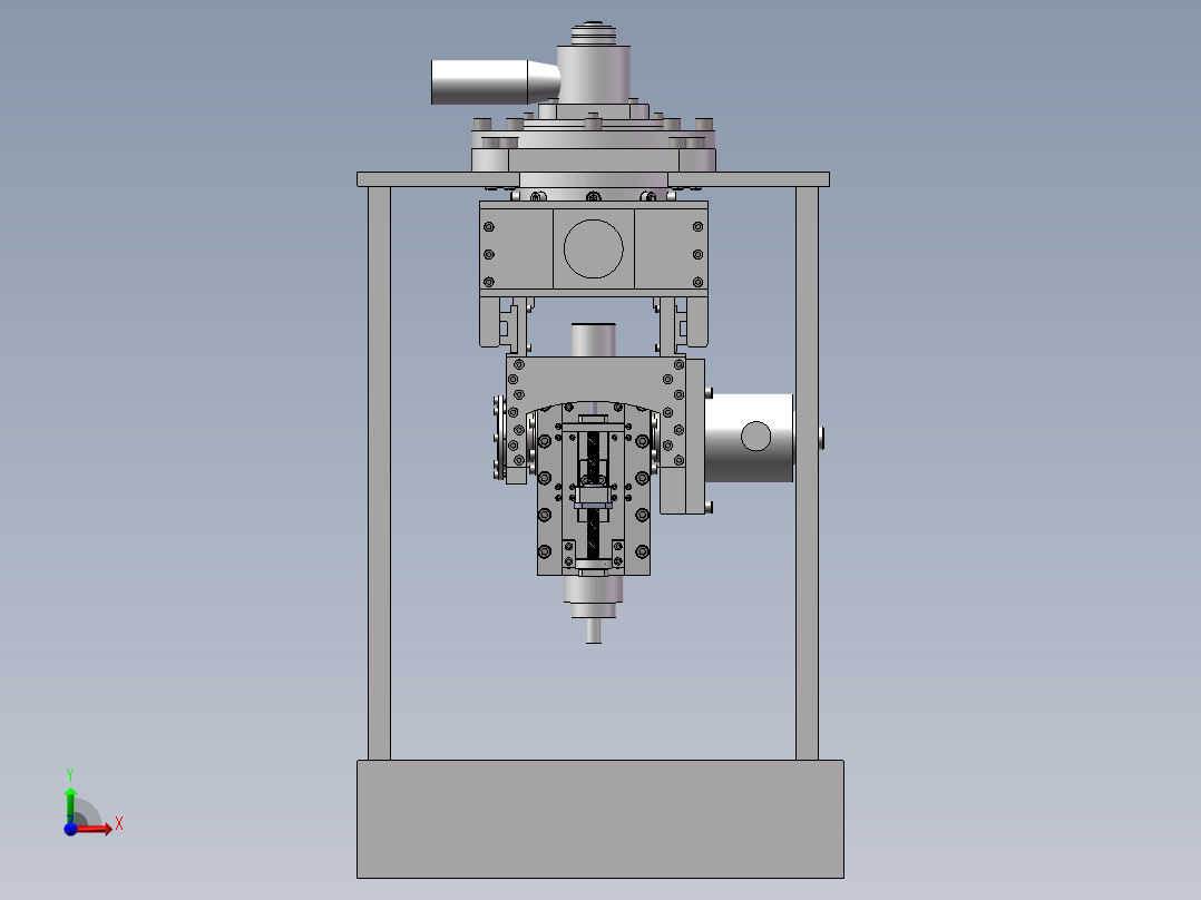 三维模型前视图