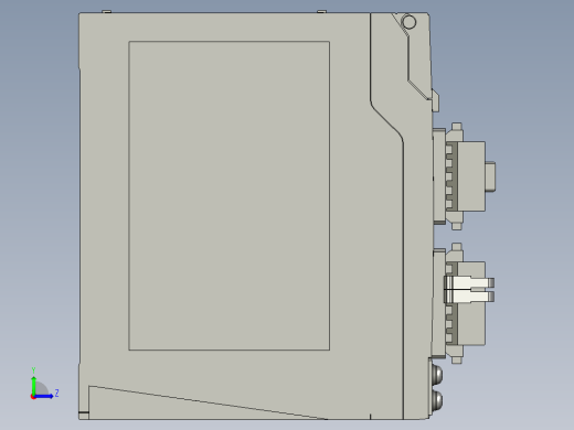 MBDKT2510E伺服控制器左视缩略图